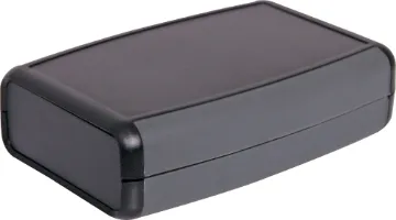 79Wx117Dx32Hmm Black Handheld ABS Box Hammond P/N 1553CBKBAT
