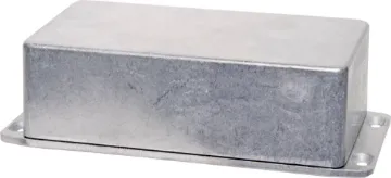 153x82x46 IP65 Flanged Diecast Aluminium Box Hammond P/N 1590WP1FL