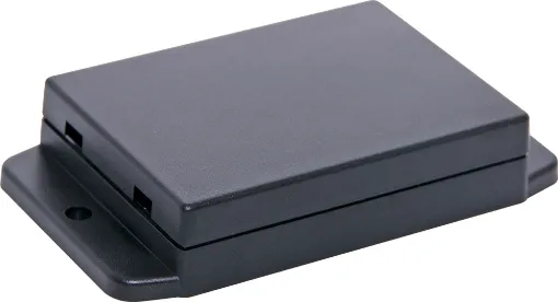 A wide selection of flanged boxes with snap fit lids which allow access to internal circuitry without unscrewing the flange screws. Great for small circuits, control boxes, relays and industrial controls.  Base fitted with four PCB posts, lid has four cable entry mouldings which may be knocked out. All dimensions ±0.5mm & exclude flanges