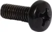 M6 x 16mm black. Phillips head. Ideal for use with 19" racking systems.  Pack Qty: 100
