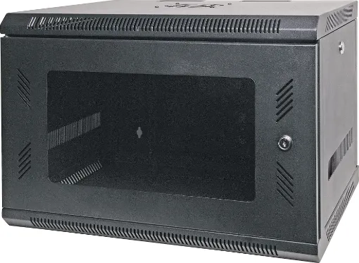 Constructed from 1.5mm black powdercoated steel, these 19" racks are ideal for communications, public address and IT server rooms. The design offers both the option of wall mounting or floor standing as desired.