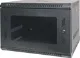 18U 450mm Deep 19" Rack System Constructed from 1.5mm black powdercoated steel, these 19" racks are ideal for communications, public address and IT server rooms. The design offers both the option of wall mounting or floor standing as desired.