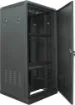 Constructed from 1.5mm black powdercoated steel, these freestanding 19" racks are ideal for communications, public address and IT server rooms.