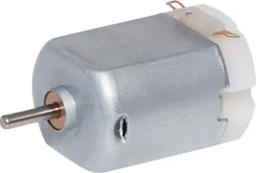 3V Low Torque F130 Hobby Motor A 13,500RPM flat top & bottom hobby motor commonly found in slot cars, robotics kits, toys and much more!  8.64gcm torque @ max efficiency.