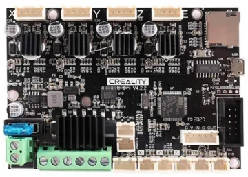 Ender 3 3D Printer Standard Mainboard V4.2.2 Standard replacement mainboard for Creality Ender 3 3D Printer. Board version V4.2.2. Note: This is not a silent version board.