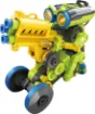 Beginner-friendly coding method which requires no computer/tablet/cellphone. You can build and rebuild the parts into 3 roles: Shooter, Doodler, and Sweeper.