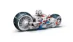 An environmentally friendly motorcycle powered by a salt water fuel cell. A great way to learn about alternative energy ideas.  No batteries required! Includes 3 fuel cell sheets. Approx length 130mm. Can be assembled in under an hour.