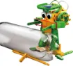 This educational kit uses common household items like soft drink cans and DVDs to create fun and interesting solar powered designs. The kit can be built (and rebuilt) up to 6 different ways. 