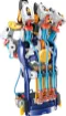 Build your own BIG robotic hand, slip your hand into it like a glove, and operate the mechanical fingers with your own fingers. 