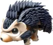 This cute hedgehog toy kit bristles his spines when he hears a loud noise (such as a hand clap). He will even curl up and roll away if you scare him enough! Features light up eyes and motorised feet allowing him to scurry away. Assembles in under 2 hours with no special tools required. Requires 4 x AAA batteries. 