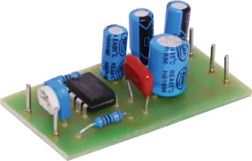 8 Ohm 0.5W Champ Power Amplifier Kit (SC Feb '94)
 Physically about the same size as a standard 9V battery, this compact little amplifier delivers 0.5W of power into 8 ohms from a 9V battery.  Ideal for beginners, experimenting and small audio projects.