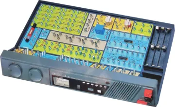 200 In 1 Electronics Lab Kit Learn about the fundamentals of electronics in a safe environment. This electronics lab lets kids learn about transistors, diodes, capacitors, oscillators, electronic circuits and schematic symbols. A must have for the engineer of tomorrow! A huge array of fun projects to build with the comprehensive easy to read manual and included parts.  Require