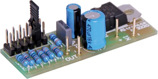 (EA Aug '97) A flexible circuit that provides preset voltage output of 3, 5, 6, 9 or 12V DC. Suitable for powering a wide range of DC low power circuits, such as running a personal CD/radio from a car cigaret