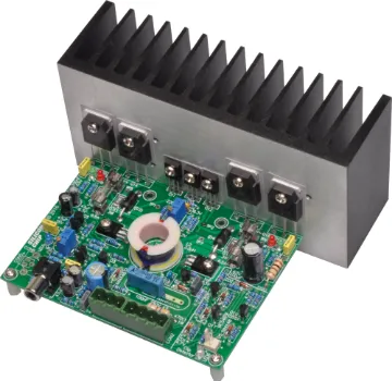 200W SC200 Amplifier Module Kit (SC Jan-May '17) This completely new amp design incorporates most of the features of Silicon Chip Ultra-LD Mk4 200W amp but uses easy-to-solder through-hole components - no SMD!