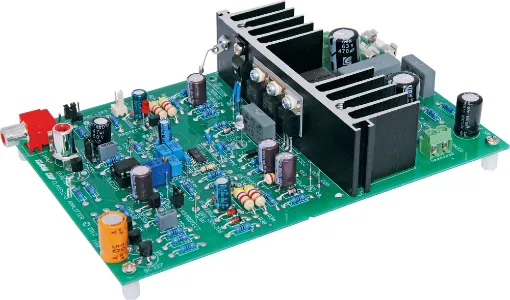 (SC Nov '12) This high specced power amplifier operates in Class 'D' as opposed to earlier amplifiers which run in the more conventional Class 'AB' or Class 'A'. The new Class 'D' amplifier offers the extrem