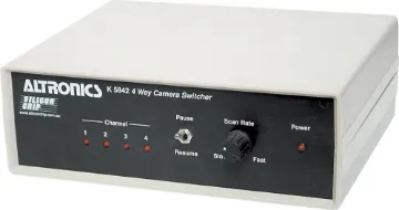 Video / Audio Switcher Kit (SC June '01) If your home or business has more than one CCTV security camera you will want an automatic scanner that switches between the cameras so you can see what's happening, all on a single monitor.