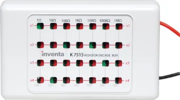Resistor 1R-10M Decade Box Kit Designed by Altronics. A decade box is a really handy device for trying resistor values in-circuit before you select the final value to solder down.