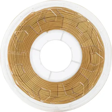 Creality Premium Gold PLA Filament 1kg 1.75mm filament offering excellent print quality and accuracy. All reels 1kg. 0.02mm tolerance. Supplied in vacuum sealed plastic bag. Compatible with most 3D printers and 3D printing pens.
