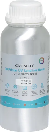 Designed for use with resin printers this UV sensitive printing fluid provides excellent accuracy and detail for your prints. 500g. White colour.