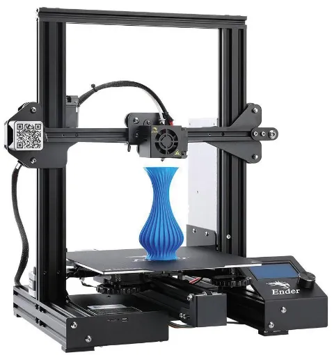 The Creality Ender 3 is one of the worlds best selling desktop 3D printers. Creality have developed the Ender 3 with a community of users and contributors to achieve the best possible print performance for its price. 