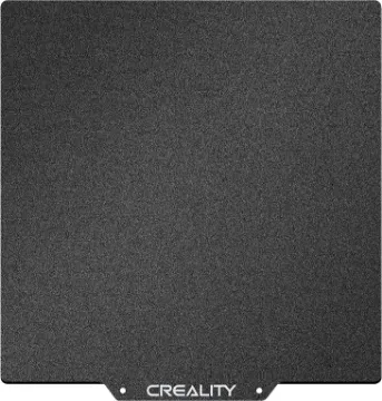 Double-Sided Black PEI Build Plate Double sided black textured PEI spring steel magnetic build plate to suit 3D printer models K8600 & K8602