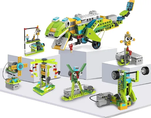 The Robot Master sets supports the building of up to 200 different robotic projects from simple to complex, allowing kids to progress their STEM skills up with staged lessons.
