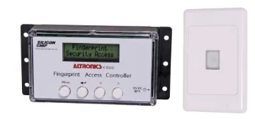 Fingerprint Access Controller Kit  Do you hate carrying keys?  The Fingerprint Access Controller can store and recognise up to 20 fingerprints and can give access to your home or workplace at any time, day or night.