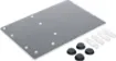 A clear acrylic base with rubber feet and standoffs to suit the Arduino UNO or Raspberry Pi. Space next to the module is provided for a breadboard such as the P 1020 or P 1002.