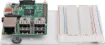 A clear acrylic base with rubber feet and standoffs to suit the Arduino UNO or Raspberry Pi. Space next to the module is provided for a breadboard such as the P 1020 or P 1002.