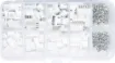 An assortment of straight pin boxed PCB connectors and matching plugs in 2, 3, 4 and 5 way varieties (10 of each plug and socket). Plus crimp pins to suit plug housings. 150pcs total.