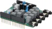 The PT2329 is an audio processor IC consisting of a stereo input selector along with volume and tone controls, all controlled through I2C. 