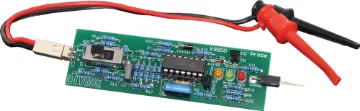 DIYODE 3 State Logic Probe Kit This 3 state logic probe design includes power connection leads and utilises the LM339N chip to provide logic states when checking circuits, output pins on boards etc.