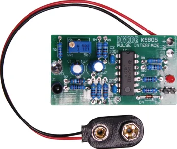 Heart Rate Interface Module for Arduino Kit Utilises photoplethysmography sensing to detect blood flow and heart beating. This project is ideal for interfacing with Arduino projects requiring biometric monitoring. Published in DIYODE Magazine November 2017.
