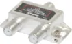 Housed in a zinc diecast enclosure to prevent external interference. Suits frequencies from 5 to 2400MHz for use with digital TV, cable and satellite TV. All models include power pass feature from input to all outputs to allow powering of a masthead amp. F type connection. 
