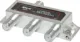 2400MHz 3W Professional Digital TV Splitter Housed in a zinc diecast enclosure to prevent external interference from unwanted signals. Unlike cheaper splitters, these are wideband and will accept frequencies up to 2400MHz making them suitable for use with Digital TV, Cable and Satellite TV frequency