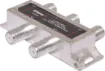 Housed in a zinc diecast enclosure to prevent external interference. Suits frequencies from 5 to 2400MHz for use with digital TV, cable and satellite TV. All models include power pass feature from input to all outputs to allow powering of a masthead amp. F type connection. This splitter is also Foxtel approved. 
