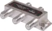 Housed in a zinc diecast enclosure to prevent external interference. Suits frequencies from 5 to 2400MHz for use with digital TV, cable and satellite TV. All models include power pass feature from input to all outputs to allow powering of a masthead amp. F type connection. This splitter is also Foxtel approved. 
