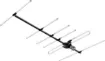 The Hills Antenna DY series antennas combine a F-Type connection for superior screening with wider bandwidth for digital television reception. The DY-6 antenna is a 6 element outer prime VHF antenna, ideal for areas just outside of capital cities. 