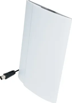 TV Antenna Indoor Amplified Digital Provides 28dB (+/- 3dB) gain for clear reliable digital TV reception, plus compatibility with DAB digital radio. Includes desktop stand for vertical or horizontal mounting. May be installed outdoors in a sheltered location. Great for domestic or portable