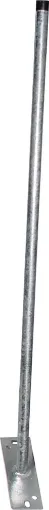 For mounting to roof valley. Galvanised steel construction. 1.4m pole height. 30mm diameter pole.