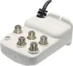 4 Way MATV Booster Amplifier / Splitter F Type 	 These amplifiers are ideal for use at home where you want to operate more than one TV. Installation is simple. Run a single cable from each outlet back to the amplifier. Boosts antenna signal by approximately 10-12dB which ensures a strong signal for im