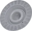 Weatherproof rubber flashing to allow penetration of metal roofing from 0-35mm without water ingress.