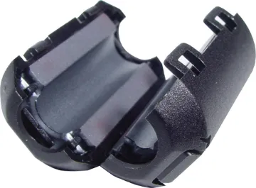 8mm Clip On Cable Core Suitable for high frequency ground current suppression in multi core cables. Maximum cable diameter 8mm such as RGB and mains cables.