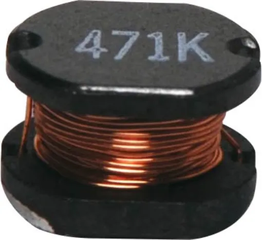 Rating: 470&microH
Max Current Rating: 0.34A 
DC Resistance: 1.96 Ohm