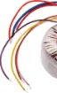 High power toroidal transformer for audio use. Input and output windings can be reversed.