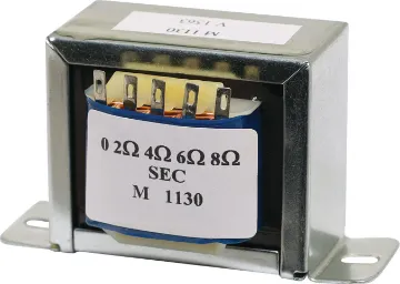 40W 100V Line PA EI Core Audio Transformer High quality, high performance 100V line audio transformers. All models are wound on professional grade grain orientated steel core for extended frequency response. Designed for use in high grade constant voltage 100V and 70V PA Systems.
40 Watt 100V l