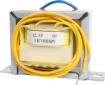 Powertran EI-Core 240V AC mains transformer with 1A centre tapped secondary configuration. 6.25V and 12.5V secondary voltages available at 1A current output. Primary and secondaries fitted with 200mm flyleads. Fully electrical authority approved for AS/NZS 61558.2.6. 