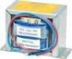 Powertran EI-Core 240V AC mains transformer with 6A dual multi tapped secondary configuration. Two sets of 0V, 12V and 15V secondaries are available at a maximum current of 6A (max current when secondaries connected in parallel) . Primary is fitted with 200mm flyleads. Secondary taps have solder tags. Fully electrical authority approved for AS/NZS 