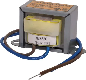 12.6V /  240V 300mA Centre Tapped EI Core Transformer Primary and secondary fitted with 200mm fly leads.