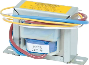 12.6V /  240V 500mA Centre Tapped EI Core Transformer Primary and secondary fitted with 200mm fly leads.